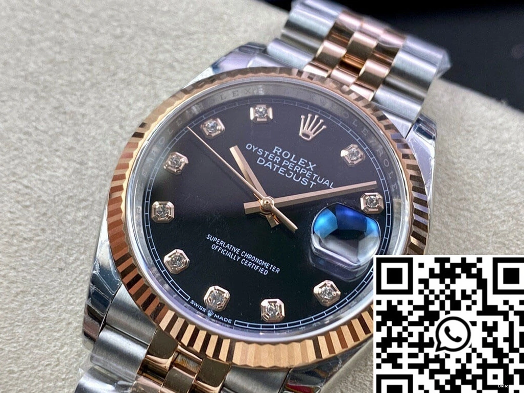 M126231-0019 Dial Datejust 745 Rolex Diamond-set EW Refined Factory 0818